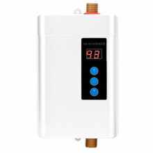 Solution de chauffe-eau intelligent, chauffe-eau sans réservoir assurant une température constante avec affichage numérique réglable pour une