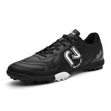 (black, 40) Low-top, studded soccer shoes, unisex, TF and FG, slip-resistant and wear-resistant, available in 4 colors to choose from.