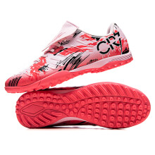 (Pink, 37) Limited edition soccer shoes, unisex style,available with long studs or short studs in FG and TF options, in 3 colors. stitching