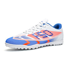 (Beige, 40) Premium turf soccer shoes, unisex, TF and FG, anti-slip and wear-resistant, available in two colors to choose from. stitching