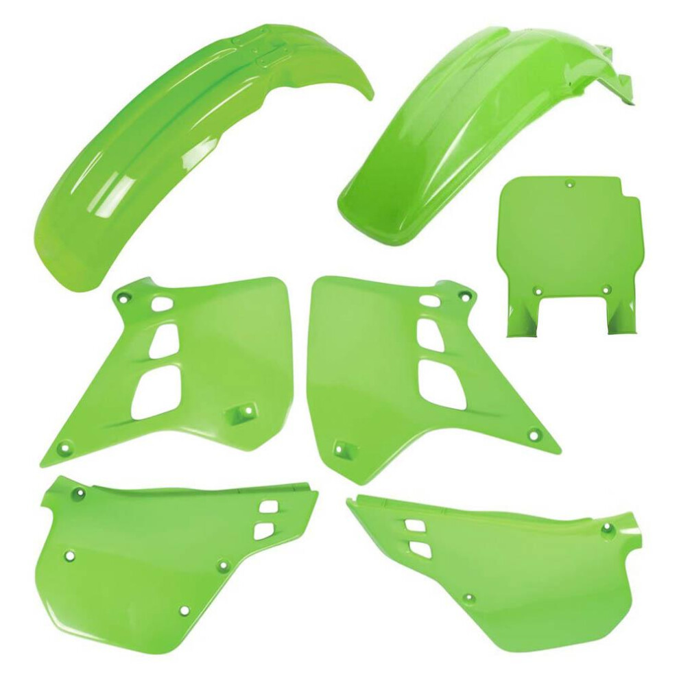 Polisport Plastics Kit - Kawasaki Kx125 1990-91 - Oem