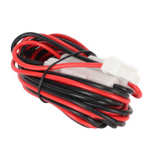Power Cord Cable for Mobile Radio Replacement Kenwood KCT23M T-Shape DC Power Cable with Dual Fuse Holder Heat Resistant Long Service Life Compatible