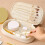 Trousse de maquillage transparente à Double-Tempérament noir 6