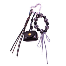 Mini porte-monnaie imprimé léopard tendance,-yc5334 noir