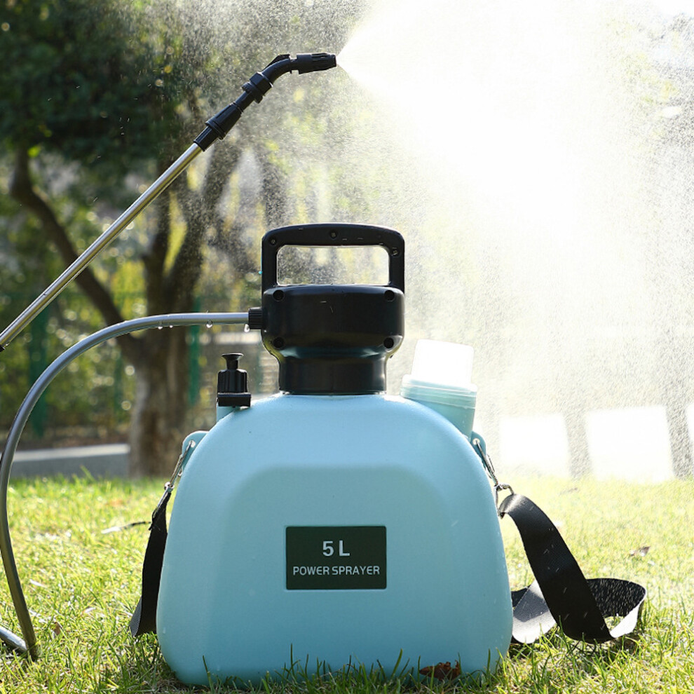 Rechargeable 5L/8L Garden Electric Sprayer, 3.7V Watering & Cleaning Tool 4261370371848
