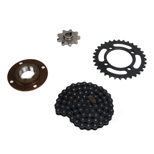 Κιτ πίσω γραναζιού για ATV και μοτοσικλέτα, 420Chain9T Sprocket32T δίσκος αλυσίδας με 2