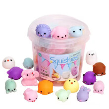 Měkké hračky pro děti, Mochi Squishies hračky na úlevu od stresu a úzkosti, mini kawaii Squishies párty dárky pro děti, rozkošná dekorace