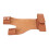 Brown PU Leather Archery Shooting Glove, 2-Finger Left Hand Protector 10