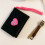 Modern Themed Compact Purse Including Transparent ID-Bee  white 5