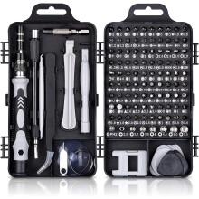 Kit di strumenti elettronici, set di precisione 115 in 1 con punte in CRV ad alta durezza, perfetto per riparazioni professionali.