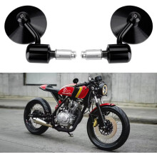 Zijspiegels van aluminiumlegering voor motorfietsen, strak en stijlvol ontwerp, 7/8" stuureindspiegels met geavanceerde zichtbaarheidsfuncties