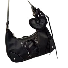 Ita-Tasche, Umhängetasche, Messenger-Schultertasche,-Schwarz