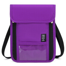Portefeuille de voyage avec blocage RFID,-Violet