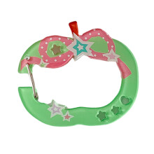 Mousqueton Clip porte-clés pour randonnée Camping- pomme