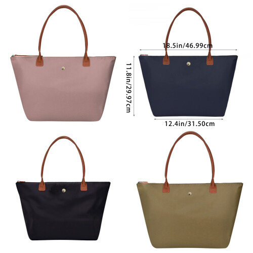 Damen Knödeltasche, Henkeltasche, einfache Handtasche,-Schwarz 2
