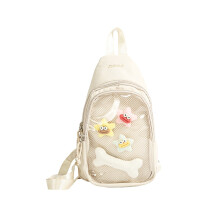 Itabag – sac de poitrine Convertible Transparent,-Paquet blanc