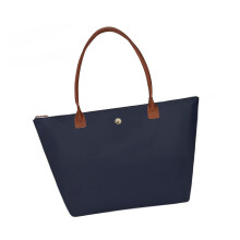 Damen Umhängetasche, faltbare Handtasche, stilvolle-Marineblau