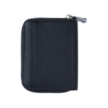 Stylish Coin Purse PU Leather Change Purse Fashion Wallet-Black