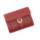 Mode portemonnee kleine compacte portemonnee, korte-Rood 1