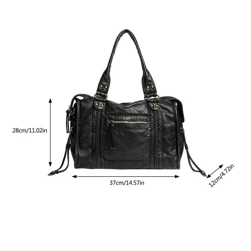 Practical PU Leather Crossbody Bags Shoulder Bag With Multiple 2
