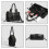 Practical PU Leather Crossbody Bags Shoulder Bag With Multiple 2