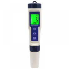 Testeur de sel pour piscine, salinomètre numérique, testeur de salinité 5 en 1 haute précision pour eau salée, IP67 W