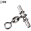 Άλλα εργαλεία και αξεσουάρ ψαρέματος Στριφτάρια ψαρέματος σε σχήμα Τ, 5 τύποι 2 5