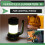 LED Lantern Camping Flashlight Rechargeable Waterproof Searchlight Outdoor Emergency Multi-Function Searchlight,A 4