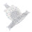 Comfortable Baby Bath Seat Cushion, Soft Mesh, 66.2cm Support Mat 1
