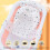 Comfortable Baby Bath Seat Cushion, Soft Mesh, 66.2cm Support Mat 5