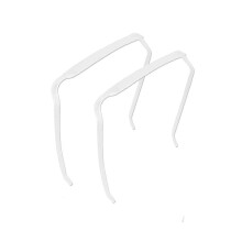 (White) Curly Thick Hair Medium Headband Invisible Hair Hoop Curly Thick Hair Large Headband Tw