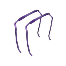 (Purple) Curly Thick Hair Medium Headband Invisible Hair Hoop Curly Thick Hair Large Headband Tw