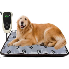 Outdoor Extra Large Pet Heating Pad Outside Xl Electric Heating Mat for Large Dogs Cat Indoor Pet Heated Bed Warmer Warming Mat Large Breed Pet Heat P