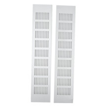 Lüftungsabdeckung für Küchenschränke, praktische, rechteckige Lüftungsabdeckung aus Aluminiumlegierung für optimale Luftzirkulation, elegantes