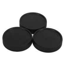 3Pcs T-Mount M42x0.75 Camera Lens Cap Set for Dust Protection