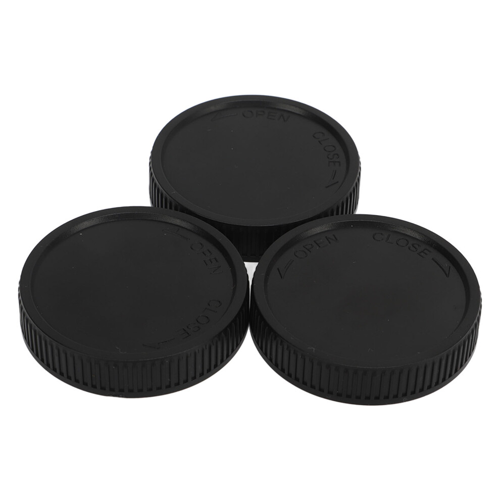 3Pcs T-Mount M42x0.75 Camera Lens Cap Set For Dust Protection 7681370378130
