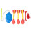 Foam Rocket Blaster Kit for Kids, Air-Powered Rocket Launcher with Adjustable Stand - Promotes Durable Play & Interactive Skill Development - 1