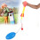 Foam Rocket Blaster Kit for Kids, Air-Powered Rocket Launcher with Adjustable Stand - Promotes Durable Play & Interactive Skill Development - 6
