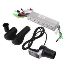 Elektrische fiets met borstelloze motorcontroller, dubbele aandrijving, LCD-display, aluminiumlegering, robuust en duurzaam,