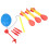 Foam Rocket Blaster Kit for Kids, Air-Powered Rocket Launcher with Adjustable Stand - Promotes Durable Play & Interactive Skill Development - 3