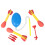 Foam Rocket Blaster Kit for Kids, Air-Powered Rocket Launcher with Adjustable Stand - Promotes Durable Play & Interactive Skill Development - 4