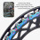 High Performance Bike Chain 11 Speed Rust Proof Rainbow Colorful Electroplating Bicycle Chain Compatible With Speed Compatible Systems Sensitive Shift 7