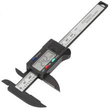 Compact Design Digital Caliper, Durable Plastic with Measurement Flexibility, Lightweight & Portable for On-the-go Use, Easy-to-read Display for