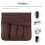Bedside Caddy For Remote Control Holder, Quality Felt Material Bedside Organizer With Create Extra Storage, Hanging Soft Felt Pockets Bedside Storage 4