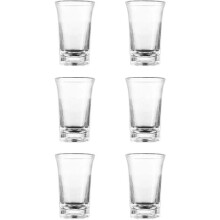Classic European Design Shot Glasses, Save Time With Even Distribution In Each Glass, Sturdy Modern Design Acrylic Shot Glass Set Ensures Robustness,