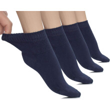 Chaussettes confortables pour femmes, chaussettes respirantes sans coutures aux orteils, chaussettes légères en fibre de bambou aux orteils et