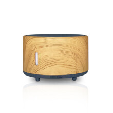 (5v leichte Holzmaserung Modell Bluetooth) Bluetooth-Musik-Flammen-Luftbe feuchter 200ml