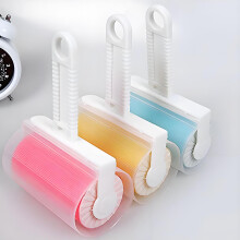 3pcs Washable Roller Cleaner Lint Sticky Picker Pet Hair Fluff Remover Brush Reusable Cleaning Brushes
