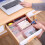 pink  10pcs 37*7cm DIY Adjustable Storage Partition Board Plastic Drawer Divider Combination Partition Board Space-saving Division Organizer 2