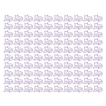 Smooth Finish Cute Paper Clips, Adorable Design Cat Shape Paper Clips for Card Making, Perfect Gift for Scrapbooking Enthusiasts, 100 PCS